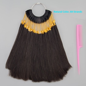 Bất Remy tóc Trung Quốc Clip-in tóc bó cho thử nghiệm thử nghiệm trong làm tóc cho tất cả các màu sắc - Product Image 3