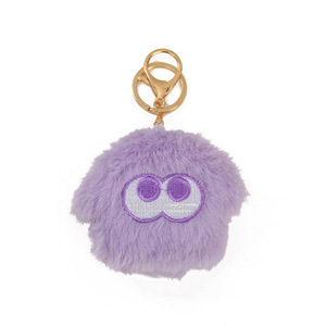 Estilo promocional personalizado lindo llavero de felpa personalizado POM llavero con espejo - Product Image 5