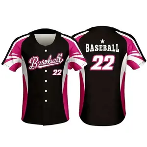 Factory Wholesale Customized Senior Professional Baseball Jerseys Skin-friendly Baseball Jerseys Men's Baseball J