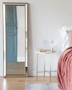 Grote Vloerspiegel Aangepaste Nordic Style Luxe Rechthoek Vloerspiegel Staande Voor Home Decor