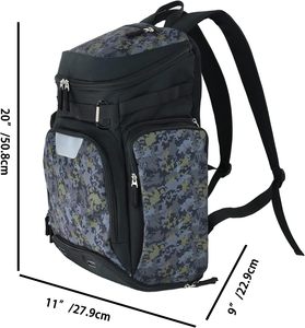 กระเป๋าเป้สะพายหลังกีฬาฟุตบอล วอลเลย์บอล สำหรับนักเรียน ท่องเที่ยว กิจกรรมกลางแจ้ง ฟุตบอล บาสเกตบอล ยิม ลำลอง ตัวอย่างสินค้าฟรี ขายส่ง - Product Image 6