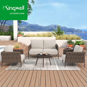 Offre Spéciale direct d'usine meubles d'extérieur avec corde ensemble <span class=keywords><strong>de</strong></span> meubles <span class=keywords><strong>de</strong></span> patio meubles <span class=keywords><strong>de</strong></span> <span class=keywords><strong>jardin</strong></span> d'extérieur <span class=keywords><strong>de</strong></span> luxe - Product Image 4