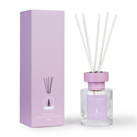 Diffuseur de parfum en roseau de luxe à longue durée de vie, flacon en verre rond de 125 ml, décoration de maison écologique