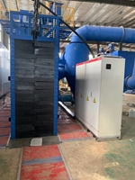 Jiangsu Delong Machine de sablage électrique Nouvelle machine de grenaillage à noyau en acier Nettoyage automatique Brunissage État utilisé