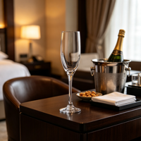 Flûtes à champagne élégantes en cristal sans plomb de 190 ml, verres à vin mousseux hauts pour la restauration de mariages de luxe et les bars à domicile