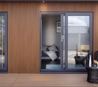 Panneau mural extérieur moderne en WPC, revêtement en brique, cloison décorative extérieure cannelée, design brossé, sous-sol, jardin, salle de bain