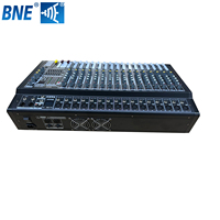 Console de mixage amplifiée 550W*2 avec double égaliseur 7 bandes, USB, Bluetooth intégré, amplificateur haute puissance, 16 canaux audio
