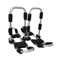 Porte-kayaks souple pour toit de voiture Vicking 2kayaks, en aluminium robuste, pour SUV, pour lacs et rivières