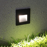 Lampe murale d'escalier moderne pour intérieur et extérieur, 3W, éclairage LED encastré pour marches