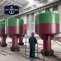 Bouée de navigation légère en acier certifiée YinHuan CCS, équipement d'aide à la navigation en gros pour le marquage maritime des quais, bateaux et navires