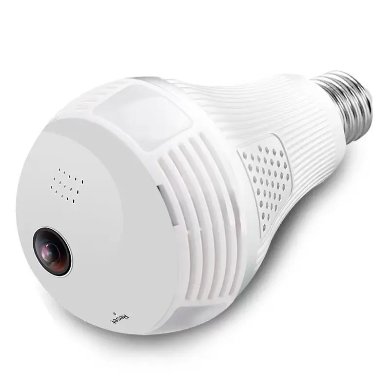 Popular panoramic light bulb camera 360 degrees SMART WiFi 960P security surveillance wifi camera online