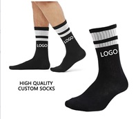 Chaussettes de course et de randonnée en laine mérinos respirantes, anti-humidité, avec logo personnalisé et compression à la voûte plantaire