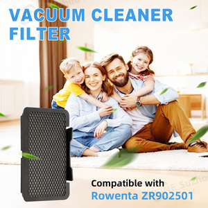 Filtre de rechange pour aspirateur Rowenta ZR902501 – Filtration haute performance qui capture 99,99 % des particules pour un air pur. Lavable - Product Image 6