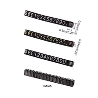 Étiquettes en plastique transparent personnalisées, incassables, recyclables, amovibles, avec pelliculage brillant, petit prix, pour bijoux |   Support multi-angles