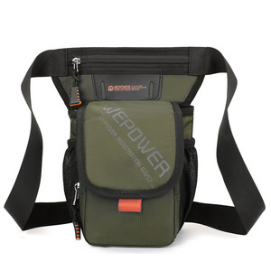 Sac de jambe imperméable pour moto, sac de taille réfléchissant pour cyclisme, grande capacité, fermeture éclair bidirectionnelle pour hommes - Product Image 4