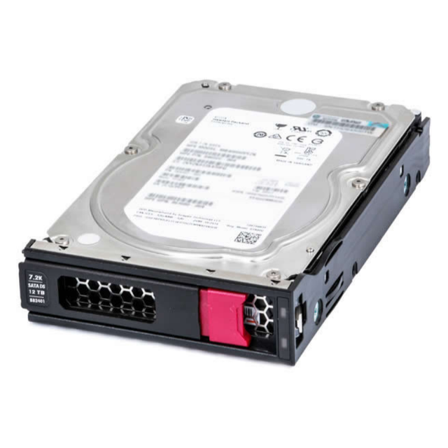 881787-B21 HPE 12TB SATA 6G Midline 7.2K LFF 3.5in Helium 512e Digitally Signed Firmware Sever HDD