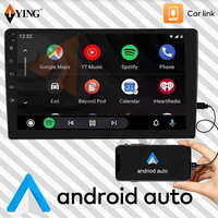 Radio para Auto IYING Android con 6+128G, Navegación GPS, DSP, Pantalla Táctil, WiFi Integrado, CarPlay y Cámara de Reversa para Instalación en el Tablero