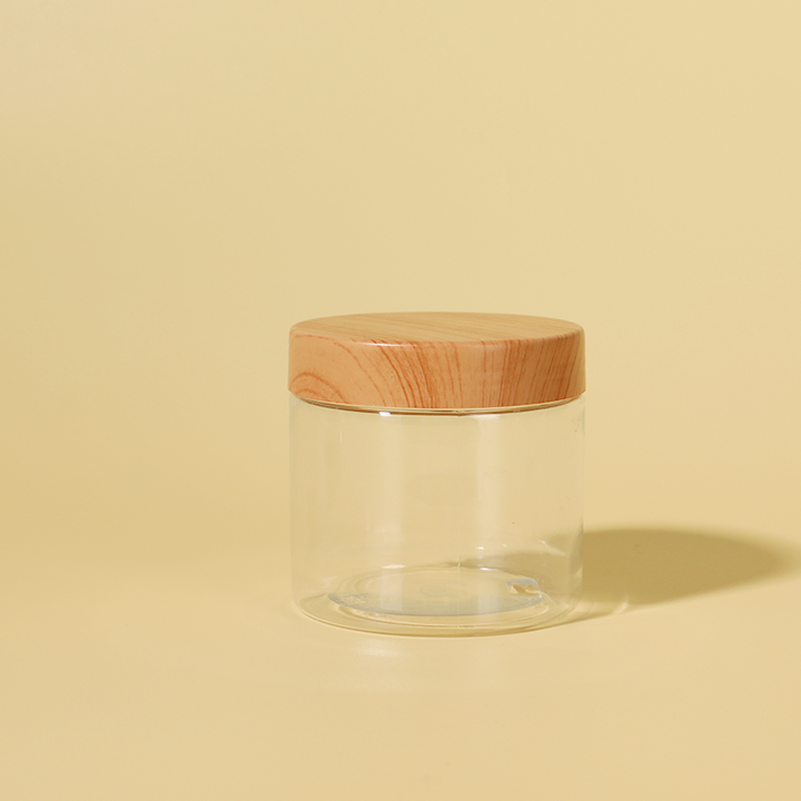 3oz 4oz 5oz 6oz  Wide-mouth Plastic Container Jars with Lids for Travel Storage Makeup Beauty Products Face Cream Oils