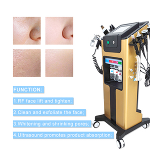 Máquina de Hidrodermoabrasión Facial 10 en 1, Modelo 2023, H2O2 Hydrofacials 8 en 1, Máquina de Microdermoabrasión con Cristales de Diamante - Product Image 6