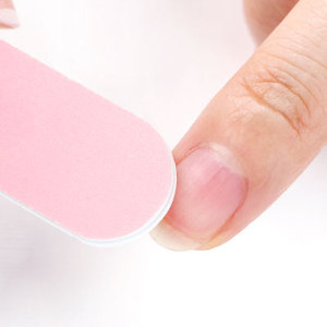 Bán buôn tùy chỉnh logo màu hồng Mini Nail tập tin 80/80/100/180 tập tin cho Báo Chí trên móng tay - Product Image 5