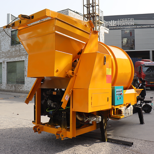 Mini trộn bê tông với BƠM BÊ TÔNG di động máy trộn Trailer bơm Hot Bán - Product Image 5