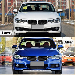 Kit de Carrocería Completo Estilo <span class=keywords><strong>M</strong></span>-Tech para <span class=keywords><strong>BMW</strong></span> <span class=keywords><strong>Serie</strong></span> 3 F30 F35 2012-2019, Parachoques Delantero y Trasero, Faldones Laterales - Product Image 5