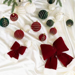 Lazos Navideños para Decoración de Puertas, Lazos Rojos para Árboles de Navidad, Lazos Grandes para Navidad - Product Image 4