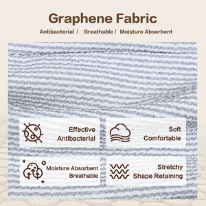 Serviette de bain simple rayée antibactérienne 5A, taux d'inhibition des bactéries de 98% - Product Image 3