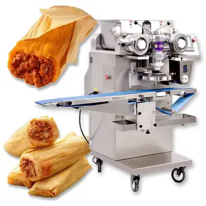 Máquina automática de formación de incrustaciones de tamales