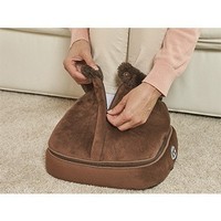 Chaussons chauffants électriques à fonction musicale, bottes de massage, coussinets chauffants pour les pieds, chauffe-pieds d'hiver à tige haute pour l'intérieur, masseurs de pieds électriques pour la maison