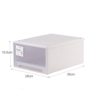 Cajas de zapatos estilo cajón: no se necesita instalación ni montaje, almacenamiento de zapatos de plástico transparente, tipo cajón apilable multicapa - Product Image 6