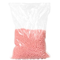 Perles de cire chaude indolore en gros, conception de logo personnalisé, aloès et rose, cire dépilatoire dure, hypoallergénique, végétalienne, pour le visage, le maillot et le corps entier
