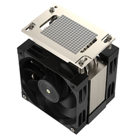 COOLSERVER SP6 4U M97 PRO Serveur de bureau, refroidissement CPU, 4 broches PWM, dissipateur thermique à faible bruit, 5 caloducs, roulement à billes, 12V DC TDP
