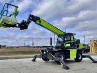 Chariot télescopique Zth4525r neuf de 4,5 tonnes avec accessoire fourche à godets, hauteur de levage de 25 m