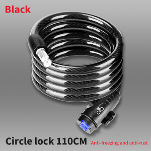 <span class=keywords><strong>Per</strong></span> sempre alta qualità di sicurezza di varie dimensioni antifurto bicicletta in acciaio cavo di blocco con chiave e cremagliera durevole cavo della <span class=keywords><strong>bici</strong></span> serratura - Product Image 6