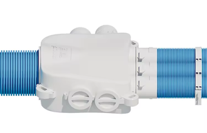 Caja de Distribución de Aire ABS de 110/150 mm para Sistema HVAC, Ventilación de Acero Inoxidable para Diversas Aplicaciones - Product Image 2