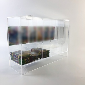 Factory Clear Acrylic Pokemoned Japanese Booster Pack Dispenser Card Dispenser multi slot acrylic booster pack dispenser - Product Image 2