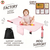 Lit de voyage pour enfant en avion, tapis d'extension de siège d'avion pour enfants, hamac de siège de voyage, repose-pieds d'avion, hamac pliable