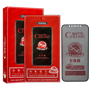 Meilleures ventes - Film de <span class=keywords><strong>protection</strong></span> d'écran en céramique 2.5D anti-rayures - Matériel PET - <span class=keywords><strong>Pour</strong></span> <span class=keywords><strong>iPhone</strong></span> et Samsung - Product Image 1