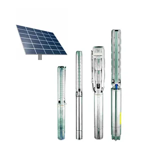 R95-DT4 300m max head submersible solar pump 4.8m3/h solar water well pumps for deep well