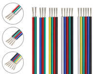 Kabel Ekstensi Listrik PVC 2/3/4/5/6pin 12V 20 AWG untuk Lampu LED Strip, Lampu LED, Speaker Mobil, Otomotif