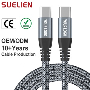 <span class=keywords><strong>Cable</strong></span> USB C de Nailon Trenzado Personalizado, 1M 2M 3M, PD 60W, <span class=keywords><strong>Cable</strong></span> de Datos USB C, <span class=keywords><strong>Cable</strong></span> de Carga Rápida 3A, Venta al Por Mayor <span class=keywords><strong>para</strong></span> <span class=keywords><strong>iPhone</strong></span> 15 16 Plus - Product Image 1