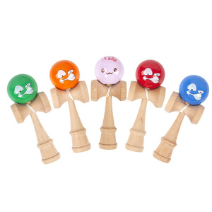 <span class=keywords><strong>Kendama</strong></span> ของเล่นไม้ดาบทักษะถ้วยบอลเกมการศึกษากลางแจ้งของขวัญกีฬาสำหรับเด็ก - Product Image 5