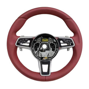Volante de Cuero Completo Multi-Botones para <span class=keywords><strong>Porsche</strong></span> Cayman, Cayenne, Panamera, <span class=keywords><strong>Macan</strong></span>, Taycan, Boxster, Cayman, 718, 911, 958, 970, 991 - Product Image 3