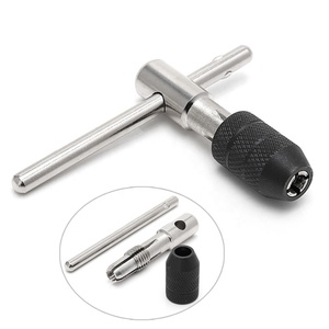 <span class=keywords><strong>Kit</strong></span> trapano per rubinetti filettati a vite manuale tipo T 5 pezzi M3 M4 M5 M6 Set con utensili manuali per chiavi - Product Image 4
