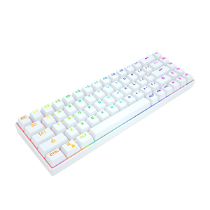 工厂供应机械式 60% RGB 小型紧凑型 68 键无线键盘迷你便携式机械游戏键盘 - Product Image 2