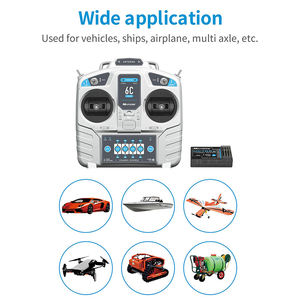 ไมโครโซน<span class=keywords><strong>2</strong></span>.4กิกะเฮิรตซ์6ช่องสัญญาณเสาอากาศเครื่องส่งสัญญาณวิทยุพร้อมตัวรับอาร์ซีโดรนคอร์ดคอบเตอร์อุปกรณ์เสริมสำหรับรถยนต์และเรือโมเดล MC6C ขนาดเล็ก - Product Image 5