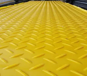 Alfombrillas Dura UHMWPE para protección del suelo, alfombrillas compuestas para camiones pesados y parques