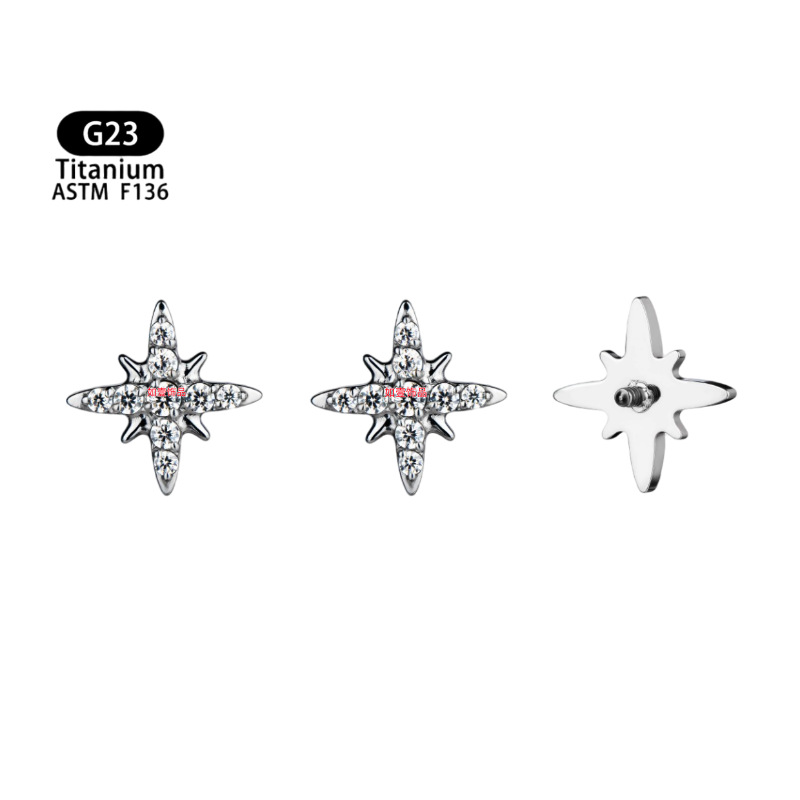 Titanium alloy natural color