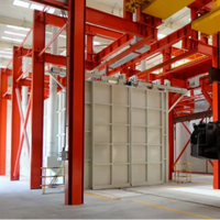 Máquina de granallado automática de la serie Q37 de nuevo diseño Maquinaria de ingeniería especial PLC abrasivo de acero Construcción usada China